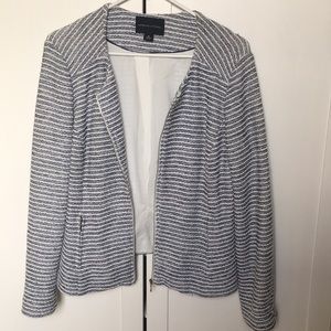 Adrienne Vittadini light tweed jacket